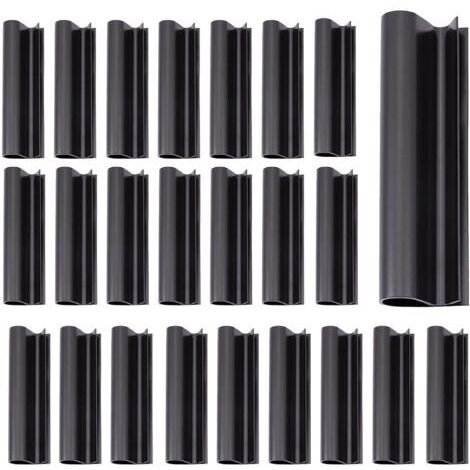 Clips de Couverture de Piscine d'hiver, 24 Pièces Coupe-Vent Clips pour Bâche de Piscine, Clip Fixation de Bache Piscine (1/5)
