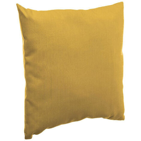 Coussin d'extérieur déhoussable - Jaune - 40 x 40 cm (1/4)