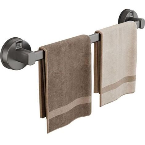 Porte-serviettes à ventouse pour salle de bain, porte-serviettes mural, porte-serviettes réutilisable pour salle de bain et cuisine (1/4)