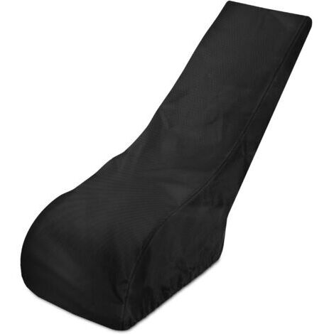 Housse de Tondeuse Gazon Imperméable, Bâche de Protection pour Tondeuse à Gazon pour Rangement Extérieur, Oxford 420D Housse de Tracteur de Jardin avec Cordon de Serrage, Noir (1/5)
