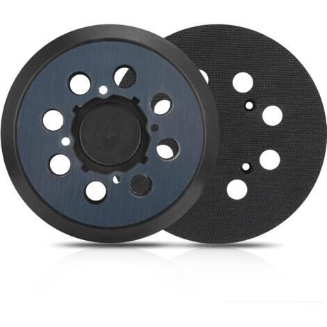 Patins de ponçage pour ponceuse orbitale Dewalt, lot de 2, 5 pouces, 8 trous, crochet et boucle, remplacement pour DeWalt DWE6421, 6421K, DWE6423, 6423K, DCW210B (1/4)