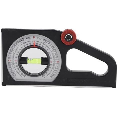 Inclinomètre d'ingénierie, règle de mesure de pente universelle en ABS, anglemètre multifonction 0-180° pour usage domestique et industriel (1/4)