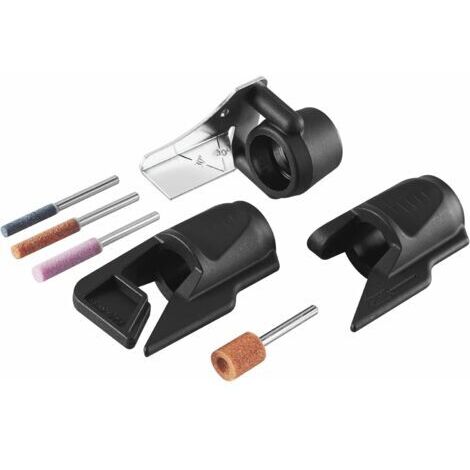 Kit d'accessoires d'affûtage pour affûter les outils de jardinage d'extérieur, les tronçonneuses et les projets de bricolage à domicile (1/3)