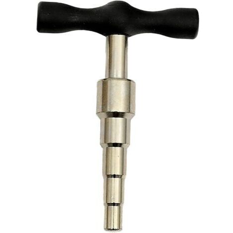Ébavurage de tubes d'étalonnage en forme de T en matériau composite multicouche : mandrin d'étalonnage métallique (1/5)