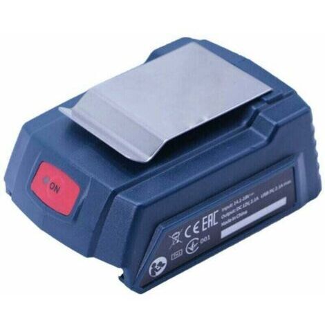 Pour adaptateur USB Bosch Gaa18-24 avec voyant lumineux pour 14,4-18V (1/5)