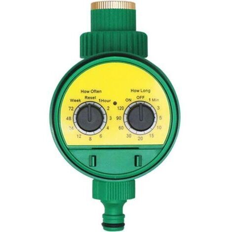 Minuterie d'arrosage automatique Ulisem, contrôleur d'arrosage étanche à LED pour plantes, pelouse, jardin et plantation de légumes