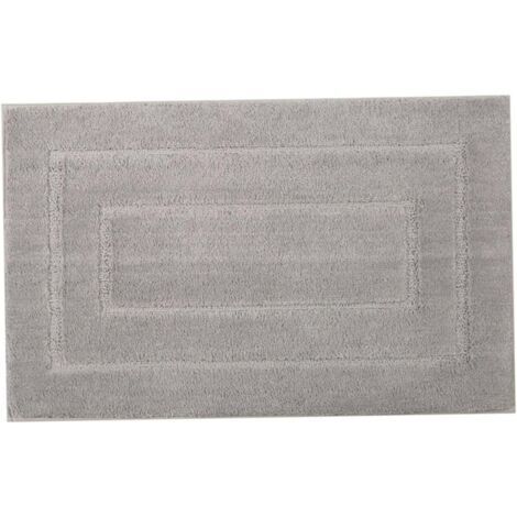 Tapis Absorbant Tapis D'Intérieur Paillassons Intérieurs Tapis D'Entrée Lavable Napperon De Sol Antidérapant Jolis Tapis De Bain Tapis De Salle De Bain Polyester Polyester Gris (1/4)