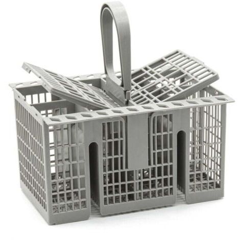 Universal Grand espace Panier à couverts pour lave-vaisselle Hotpoint 99673-8729, C00257140, C00386607 Gris, pièces détachées pour lave-vaisselle panier à couverts panier à couverts lave-vaissel