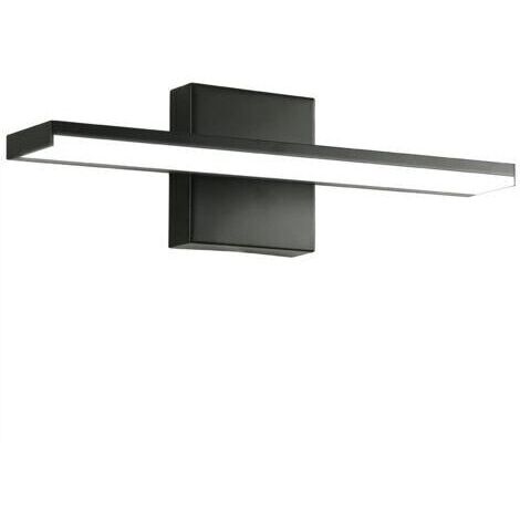 40cm LED Miroir Salle de Bain 8W 800LM Blanc Froid 6000K, Pas de Flash Salle de Bain Miroir Lumire IP44 230V Applique Murale Miroir Lumi¨¨re¡