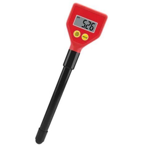 Soil pH Meter, PH-98103 Portable Water pH Tester, Digital Soil pH Meter for School Swimming Pool, Laboratory Aquarium