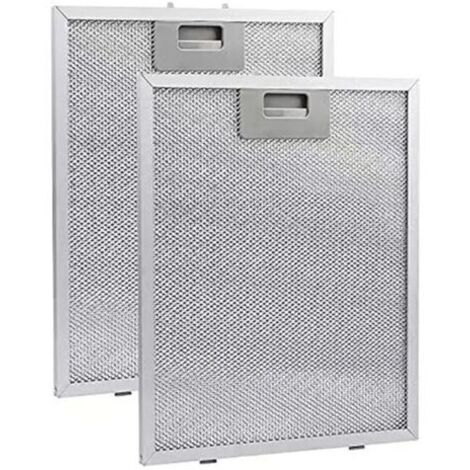 2 Pièces Filtres de Hotte Cuisine Filtre D'Aération D'Extracteur en Métallique 320X260mm Hottes à Graisse Cuisinière (1/3)