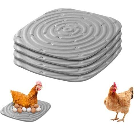 Rangement de nidification - Tapis de nidification pour poulaillers - Litière réutilisable pour poulailler, Tapis de litière portable pour poulaillers pour pondoirs à œufs (1/4)