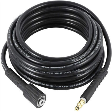 – Tuyau de pulvérisation 8m pour nettoyeurs haute pression Karcher K2 K3 K4 K5 – Acier ondulé haute résistance – Connexion filetée pour usage intensif (1/3)