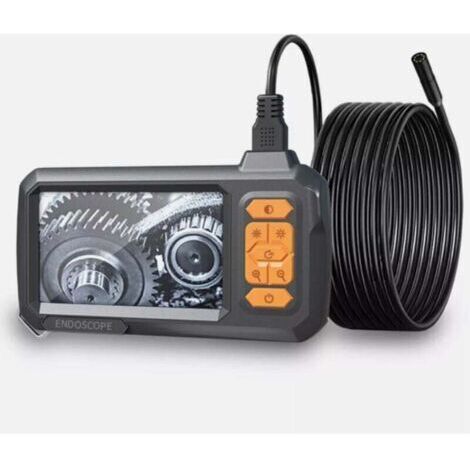 Endoscope industriel 1080P HD - Écran 4,6\" - Caméra d'inspection 8mm - Pour inspections techniques. (1/3)