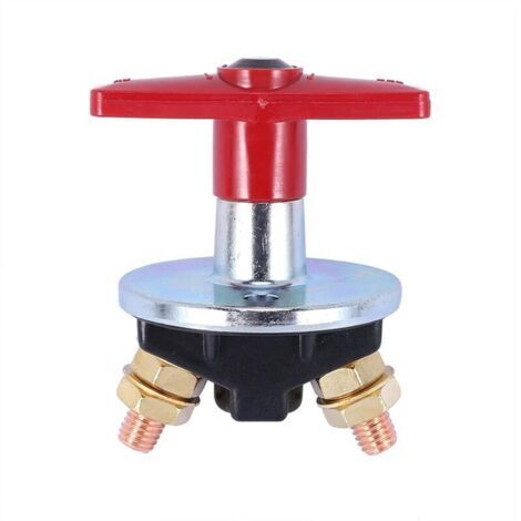 Isolateur de batterie à clé fixe de 1500 ampères, interrupteur de mise à mort 12V / 24V, interrupteur électrique robuste, accessoires de voiture, outil 1 pièces (1/3)