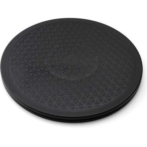 Plateau tournant robuste de 30,5 cm avec roulements à billes en acier pour écrans plats, ordinateur, TV, haut-parleurs, bonsaï, statue, organisateur d'armoire (1/3)