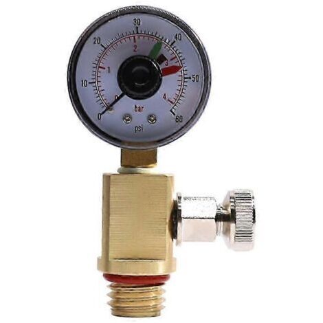 Soupape de surpression d'air en laiton RV40600 (98209800) compatible avec les systèmes de filtration de piscine, filtres série 4000, accessoire d'entretien de piscine (1/3)
