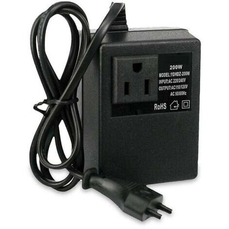 Convertisseur de tension transformateur abaisseur 220v à 110v ac transformateur de tension de voyage abaisseur (1/3)