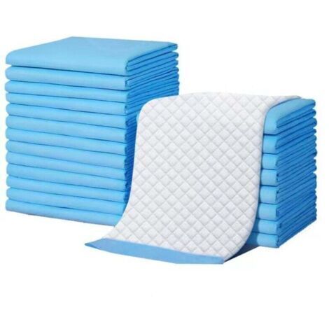 Tapis éducateur pour chien Lot de 100 Tapis Educateurs pour Chiens, 33 x 45 cm Couches Tapis de Dressage jetables pour Chiot,Super absorbants,Anti-odeurs,Version épaissie (1/3)