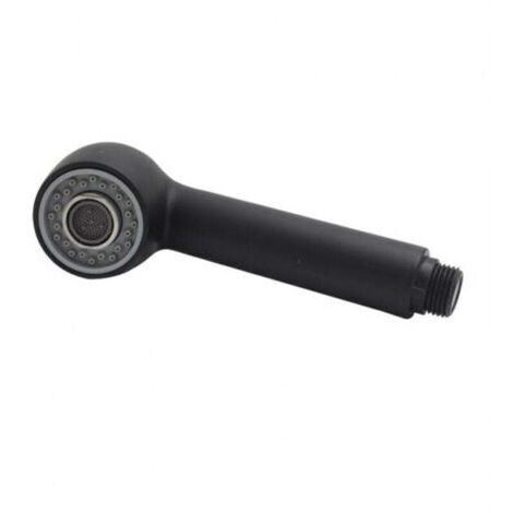 1pc Douchette Robinet Cuisine Jets Tête de Douche Remplacement Douchette pour Mitigeur Cuisine, Noir (1/2)