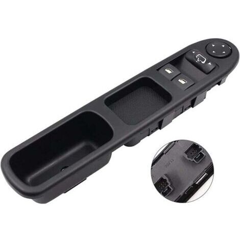 Bouton Leve Vitre pour 307 Commande Interrupteur Fenetre 96351622XT 6554.E4 (1/3)