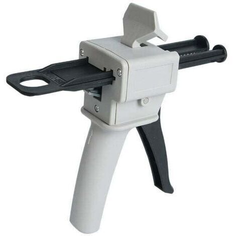 Pistolet Distributeur Époxy - 50 ml - AB Pistolet à Colle Époxy - Poignée Applicateur pour Mélange Colle - Ratios 1:1 et 2 :1