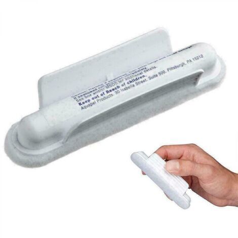 Ineasicer Lot de 10 Essuie-glaces invisibles Aquapel pour intérieur de voiture, fenêtres, lunettes, brosses de nettoyage de ménage (blanc) (1/4)