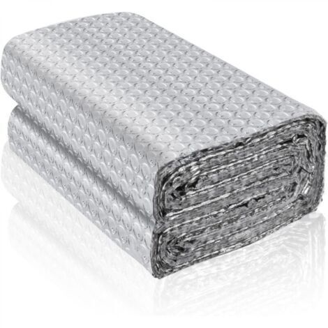 Rouleau isolant thermique en aluminium feuille réflecteur de radiateur film isolant thermique fenêtre plaque isolation thermique pour voiture mur (3m×60cm) (1/5)