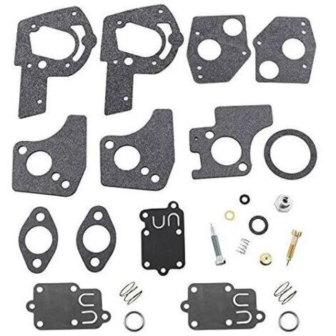 Kit de réparation pour carburateur - Membranes - Joint d'étanchéité pour Moteurs Briggs & Stratton 3 à 5 CV HP 495606 494624 135292 135232 135212 270026 272538 272538S 272637 (1/5)