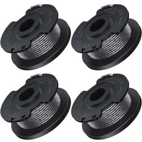 Ø1,6 mm-5m de Longueur Fil Coupe Bordure Compatible avec Bosch Convient pour Coupe-Bordures sans Fil EasyGrassCut,Contient 4 Pièces F016800569 Bobine Coupe Bordure