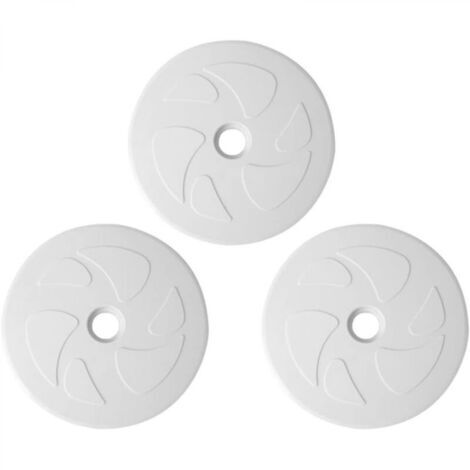 Lot de 3 Grandes Roues C6 de Rechange pour Nettoyeur de Piscine pour Polaris 180 280 Tanktrax, VAC-Sweep 280