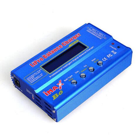 Lipo Chargeur 80 W 6 A Professional Balance High Power pour LiPo/Li-Ion/Life (1-6S), NiMH/NiCd (1-15S)