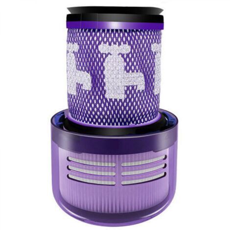 Filtre HEPA de remplacement pour aspirateur sans fil Dyson V12 Detect Slim, filtre pour aspirateur sans fil Dyson V12 Slim Absolute Extra/Total Clean/Fluffy, 971517-01
