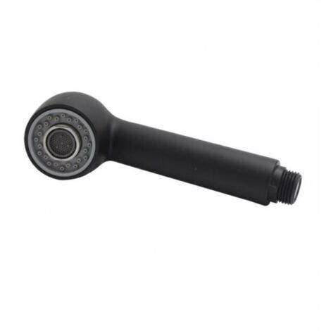 1pc Douchette Robinet Cuisine Jets Tête de Douche Remplacement Douchette pour Mitigeur Cuisine, Noir (1/3)