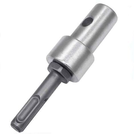 Adaptateur de perceuse tarière, adaptateur de tarière à glace, filetage sans clé, adaptateur de mandrin de perceuse à tige ronde