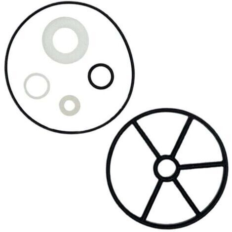 Joint Pompe - Vanne Piscine Joint Pompe Piscine, Joint pour multiports et Filtre à Sable Valve, Kit de réparation de Joint d'araignée, Applicable aux vannes SP0710, SP0711, SPX0710XD. (1/4)