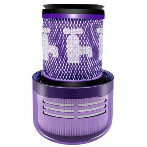 Filtre HEPA de remplacement pour aspirateur sans fil Dyson V12 Detect Slim, filtre pour aspirateur sans fil Dyson V12 Slim Absolute Extra/Total Clean/Fluffy, 971517-01