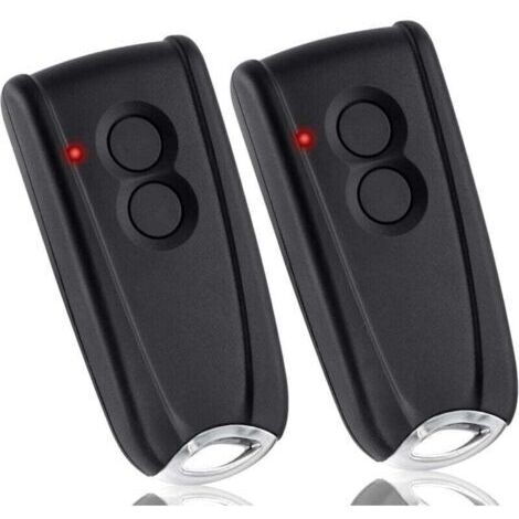 Émetteur Porte de Garage pour ECOSTAR RSC2 433,92MHz tible avec Ecostar RSC2-433, RSE2-433, RSZ1-433 Télécommande Portail, 2 Pack