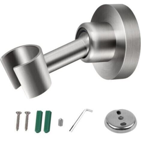 Support de pommeau de douche, acier inoxydable 304, support de pommeau de douche, support de douche à main universel, support de douche réglable à 360° avec