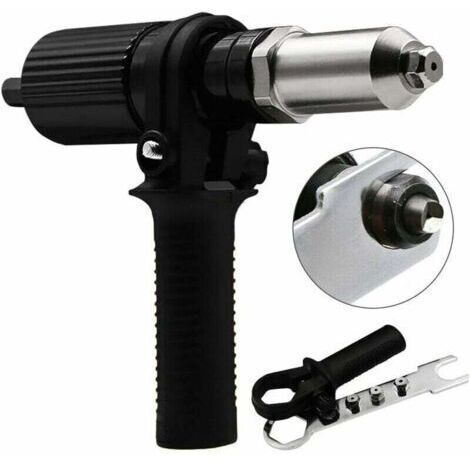 pop insert écrou adaptateur perceuse adaptateur électrique rivet pistolet sans fil rivetage outil (1/4)