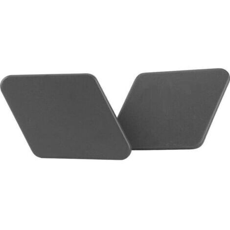 1 Paire Couvercle Lave-phares, Cache de Lave Phare Couvercle de Buse de Lave-Glace Avant de Pare-Chocs pour Série 3 E90 2005-2009