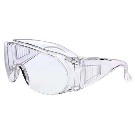 Surlunettes de Protection 1 Paire de Lunettes de sécurité Anti-buée pour l'agriculture, l'industrie et Le Laboratoire,une pièce, transparente, (1/4)