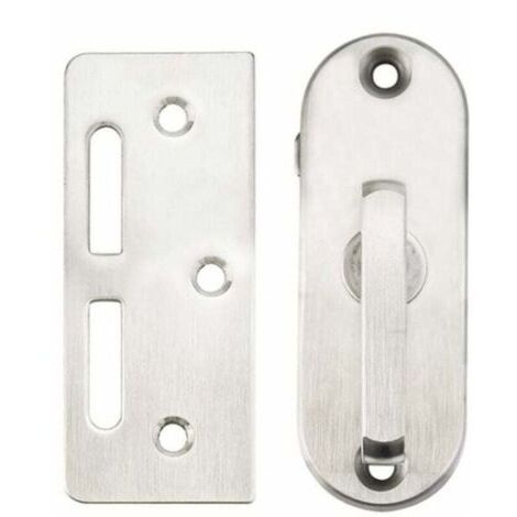 Verrou Porte en Acier Inox Loquet Porte Antirouille Verrou Porte Coulissante à Visser Verrou de Sécurité Fermeture Porte Loquet Verrou Porte Garage pour Porte Grange Sécurité Garage (1/4)