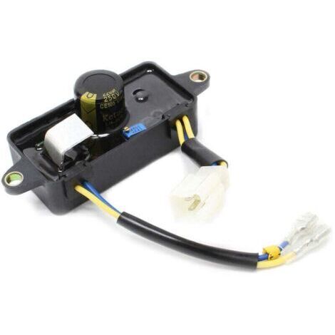 Régulateur de tension automatique AVR pour générateurs à gaz et à pétrole (50 Hz/220 V) 2 500 W (2,0 kW)