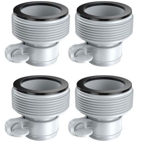 Interface de pompe filtrante INTEX 1,25 pouces modifiée en 1,5 pouces 4pcs