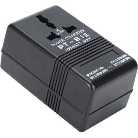 Convertisseur de tension AC 100v-120v à 220v-240v Step Up Buck Power Adapter Transformer 100w (1/4)