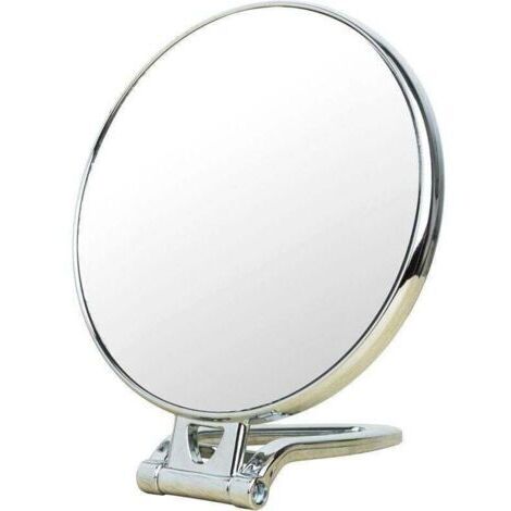 Miroir grossissant 208.5x 15.5 cm, Miroir Double Face, grossissement 3X/1x, Miroir de Maquillage Pliable avec Support pour Application de Maquillage (1/4)