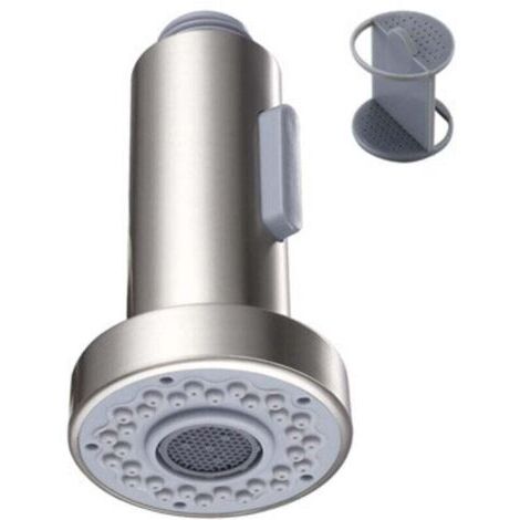 Douchette pour Robinet Cuisine 2 Modes Tête Robinet Remplacement Douchette pour Rétractable Mitigeur,Chromé,G1/2\