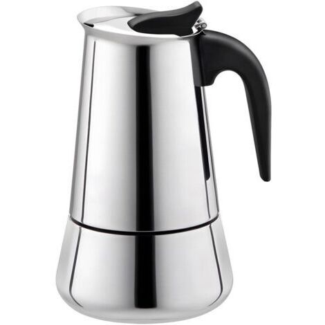 Machine à café expresso, machine à café à cuisinière, machine à café expresso, machine à café italienne 300 ml en acier inoxydable (1/3)