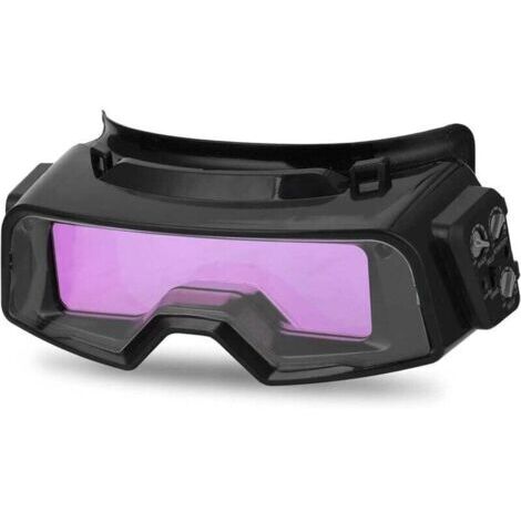 Lunettes de Soudure Masque pour Protection Yeux de Soudage à Assombrissement Automatique pour Lunettes de Soudure professionnelles (1/4)